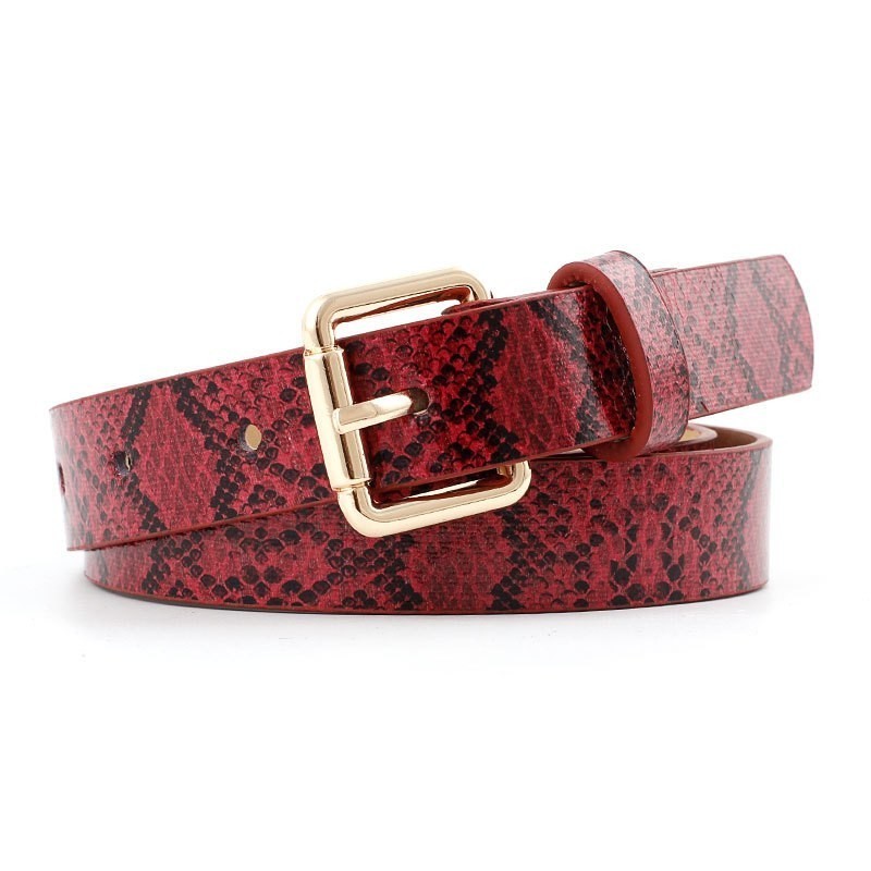 Ceinture motif serpent