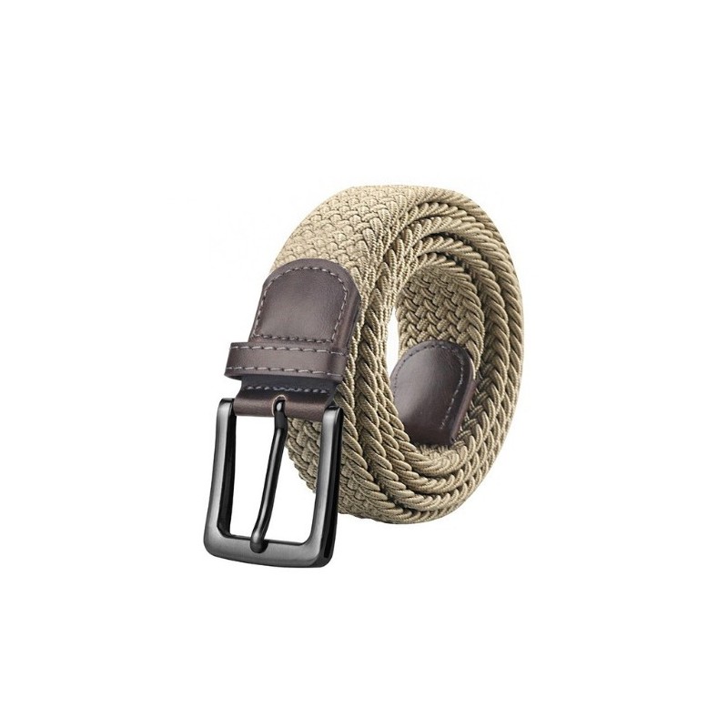 ceinture homme tressée élastique