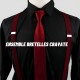 Ensemble Bretelles et Cravate Rouge pour Homme