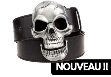 Ceinture tête de mort